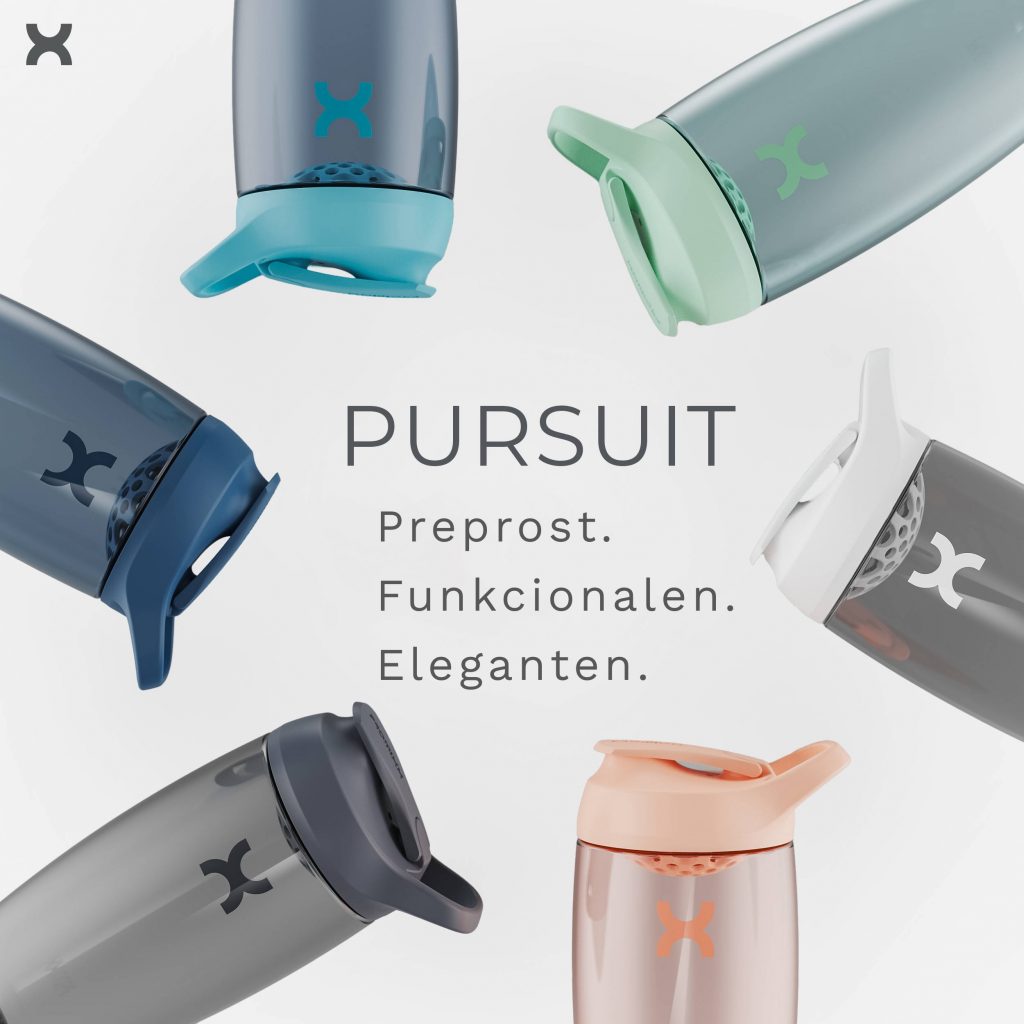 Pursuit Shaker – Flaška za napitke, ki združuje stil in funkcionalnost